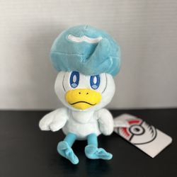 Pokemon Center Quaxly Poké Plush NWT