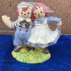 Raggedy Ann & Andy Tea Set by Department 56 