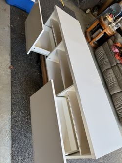 White IKEA TV/Entertainment Stand 