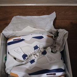 Air Jordan 4 X Nike Sb Navy