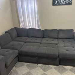 Large Sectional Couch With Pull Out Seats