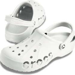 CROCS Classic Baya Clogs Roomy Fit Women's Sz. 6 & Men's Sz. 4