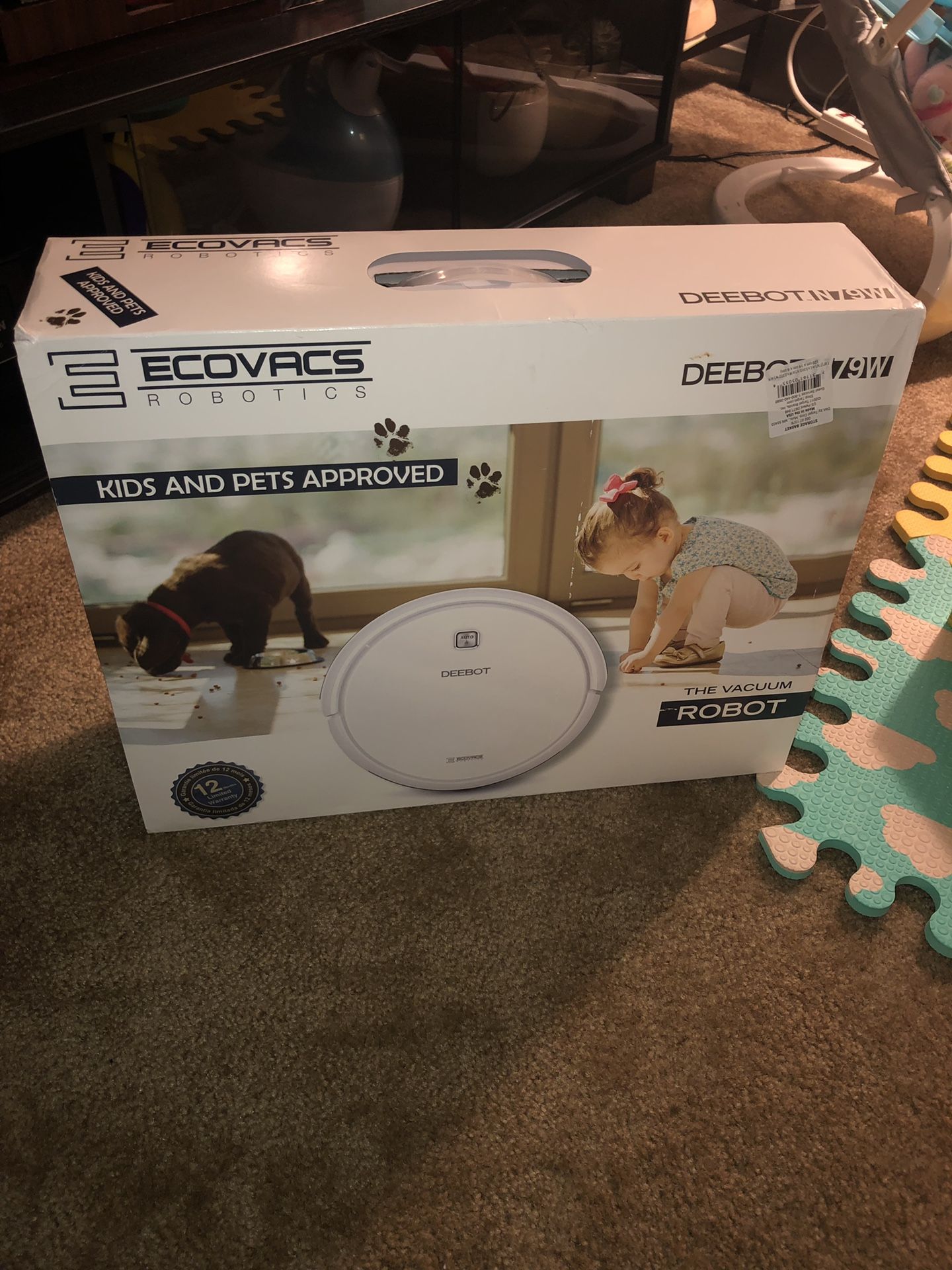 ECOVACS Robotics Multi-Surface Vacuum Cleaner Kids & Pet Approved