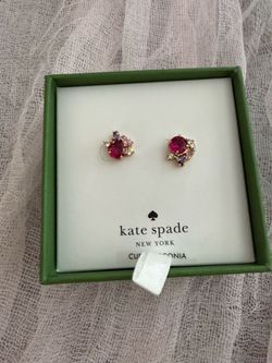 Kate Spade New York Crystal Cluster Stud Earrings