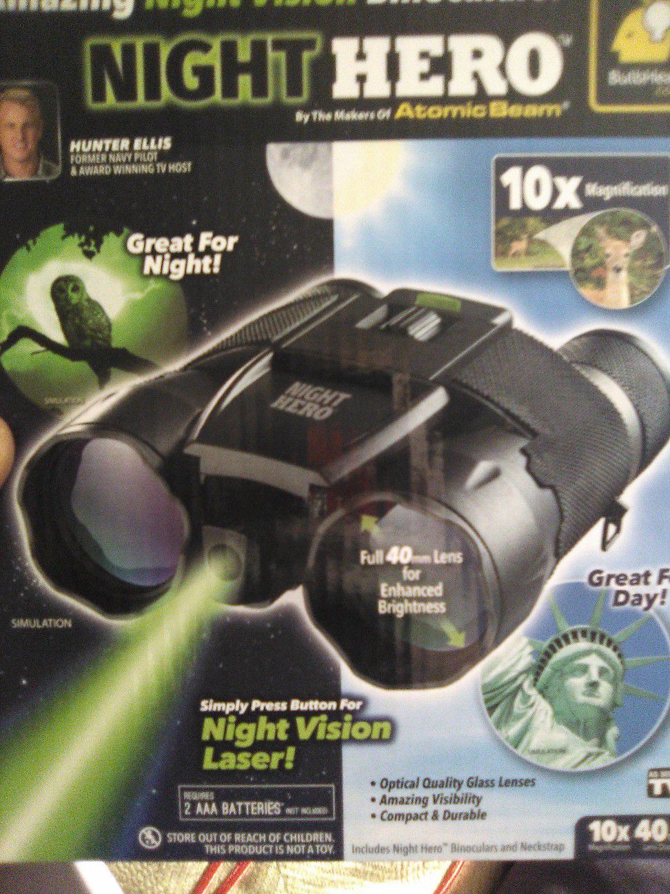 Night Vision Binoculars by Night Hero, Brand New