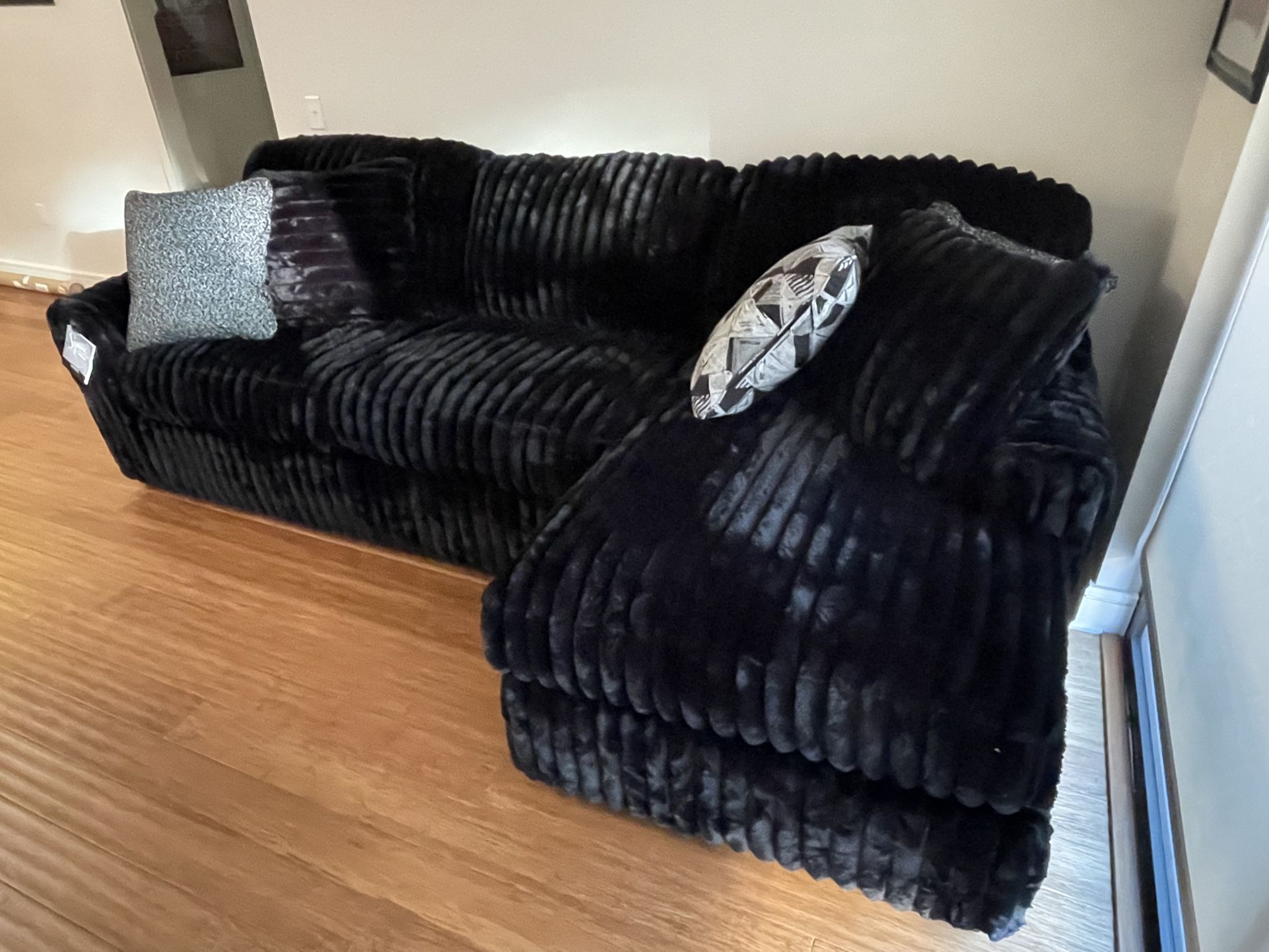 Black Sectional