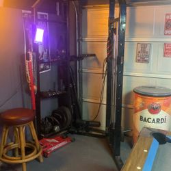 Marcy Weight Rack With Bench And Bar 