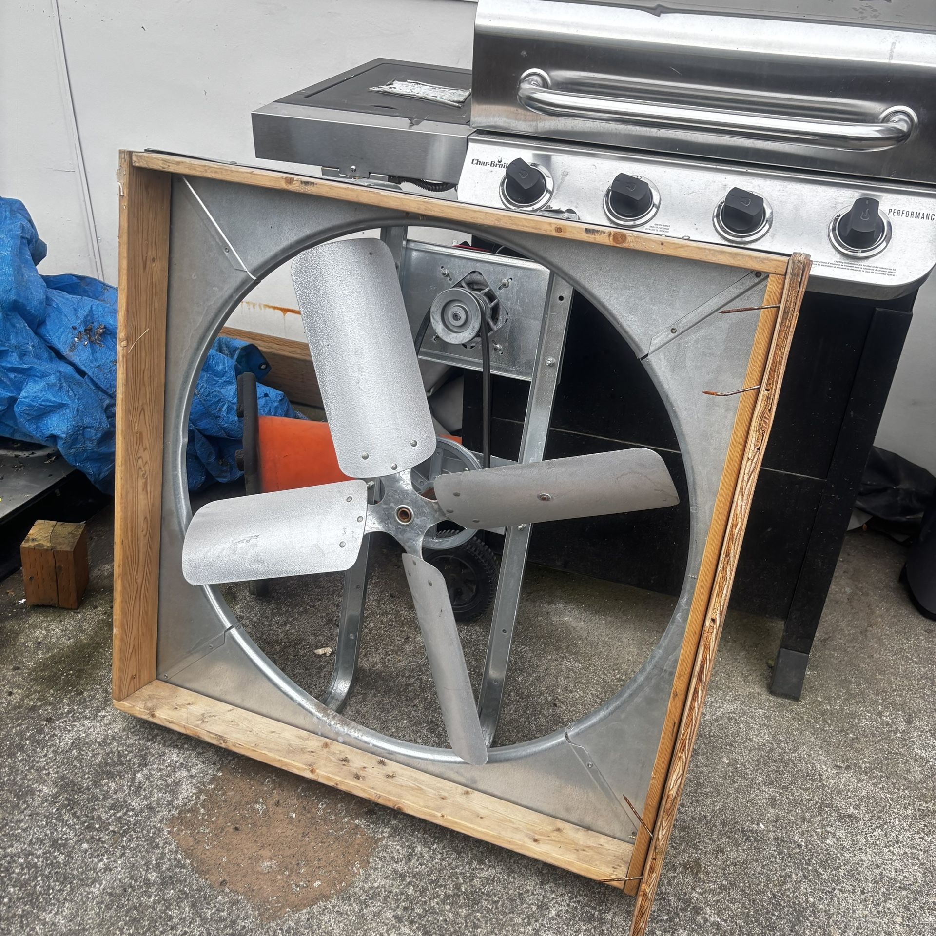 Trailer, Bike, BBQ Grill