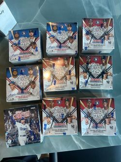 Topps 2026 Series 1 & 2 + 2025 Stadium Club Baseball mega Boxes