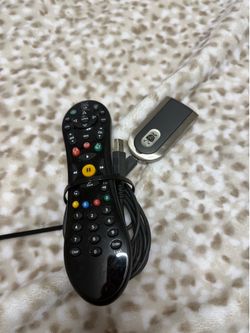TiVo AG0100 Wireless Black Remote Control w/ USB Receiver Dongle & Cable