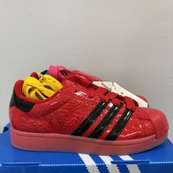Adidas Superstar Sp5der Red black
