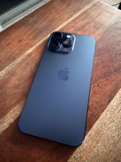 Apple iPhone 15 Pro Max 256GB - Unlocked - Blue Titanium