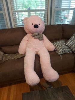 Giant stuffed teddy bear