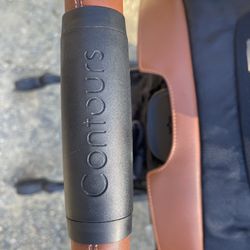 Contours Curve Black Double Stroller 
