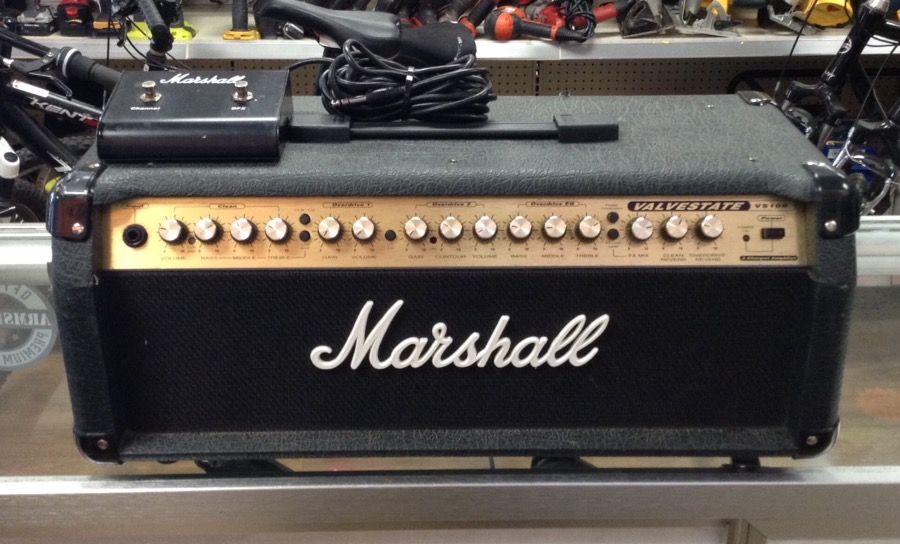 Marshall Valvestate VS100 Head Solid State Guitar Amp 100 Watts With Foot Switch 96572-1