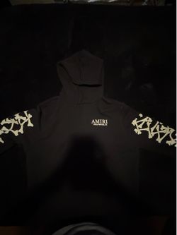 Amiri bones stacked hoodie