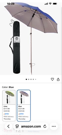Ergodyne SHAX 6100 Lightweight Industrial Umbrella
