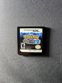 Pokémon Black Version 2 Nintendo DS Authentic Tested Working