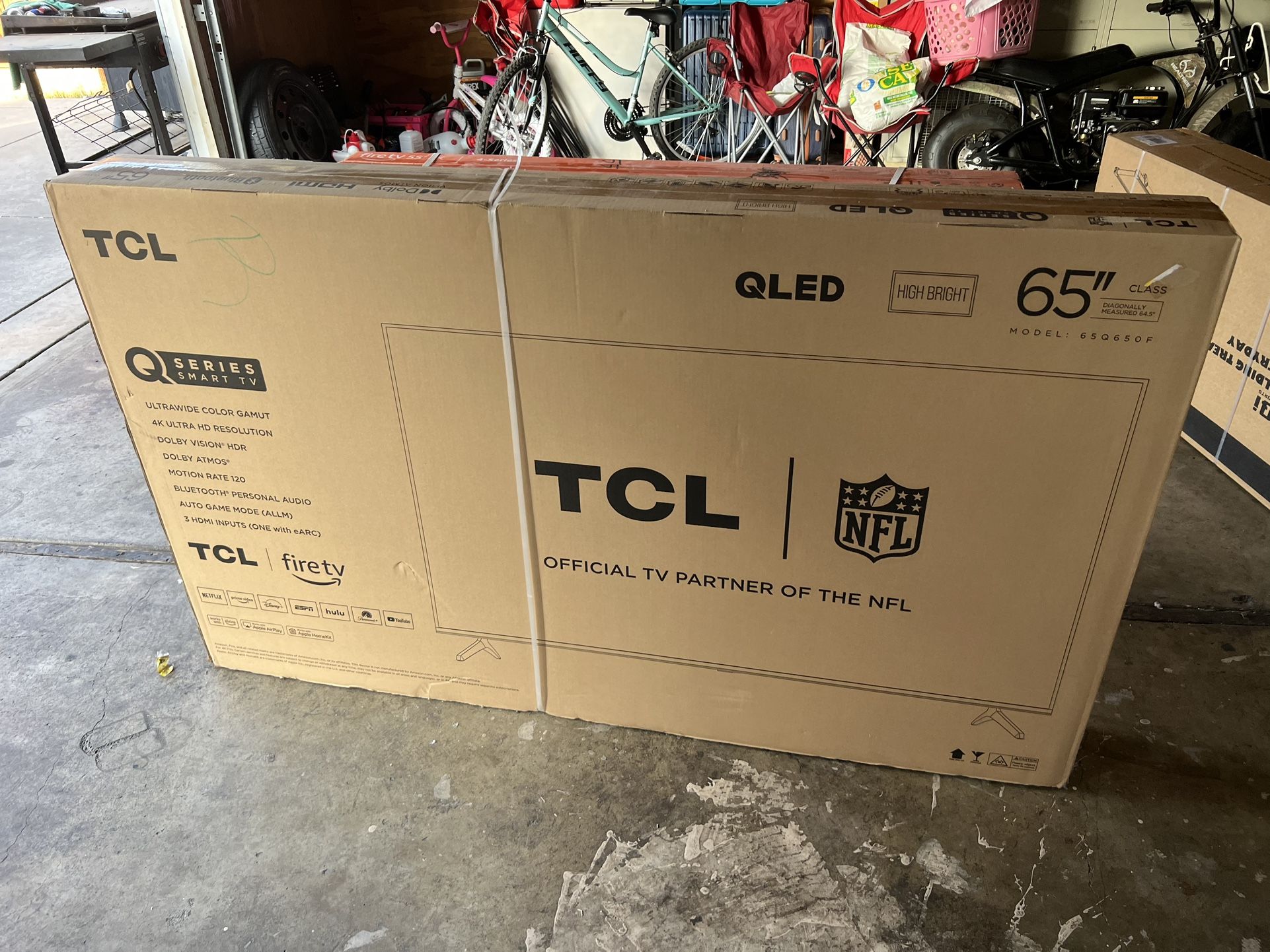 TV TLC -FIRE T V 65” With Alexa