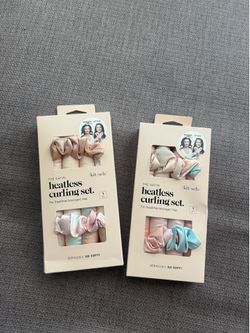 Kitsch Satin Heatless Curling Set NEW