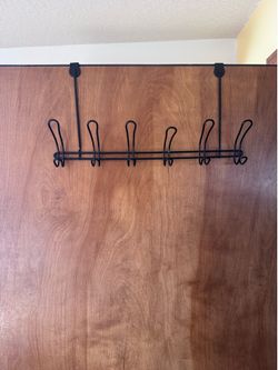 Over-door coat hanger hooks