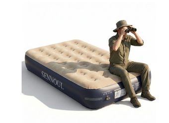 Sennoul twin size air mattress with built-in pump