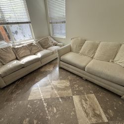 Sofa And Loveseat Two Pieces Set 