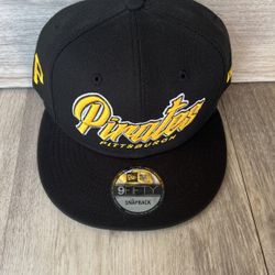 Pittsburgh Pirates New Era Snapback Hat$35