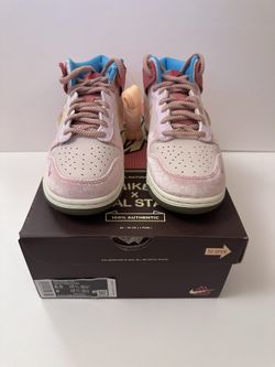 Nike Dunk Mid Social Status Strawberry Size 6.5 Men