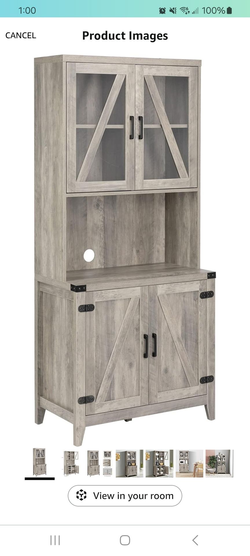 Vingli 67” Pantry storage Cabinet