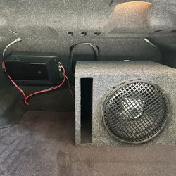 JBL 10” Subwoofer + Amp (300W) For Car 