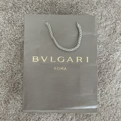 BVLGARI - 1 Gift bag - Medium - 10.75*8*3.5 inch - $10