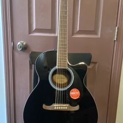 Fender CC-60SCE Concert Acoustic-Electric Guitar Black | Guitar Center Fender CC-60SCE Concert Acoustic-Electric Guitar Black | Guitar Center