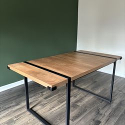 Constance 59 in. x 31.5 in. Brown Dining Table