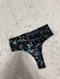 New M black light reflective mushroom bottom shorts rave festival high waist Bundle deals available, feel free to message me with offers or question