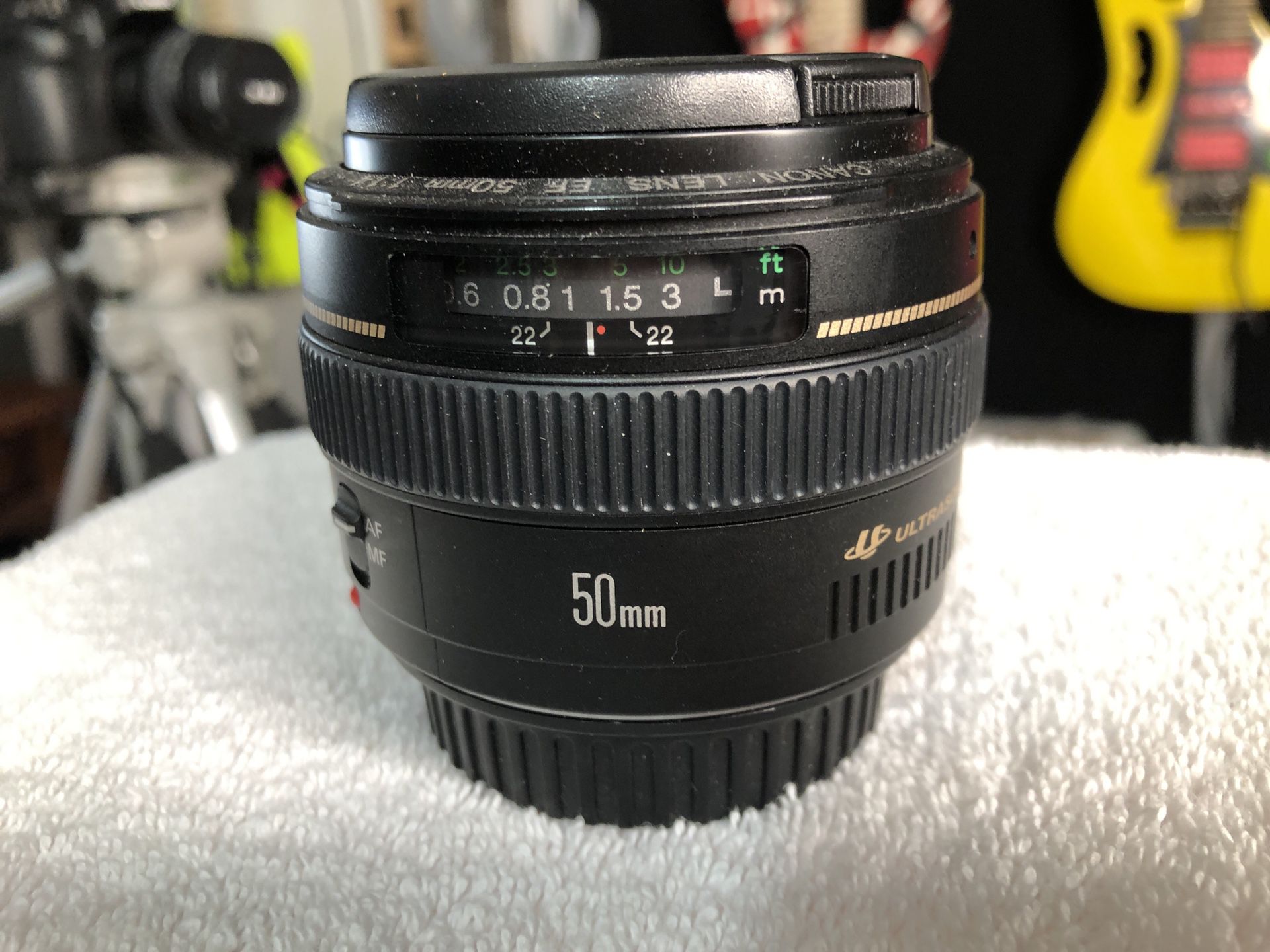 Canon Ulrasonic EF 50 mm 1:1.4 Mint Conditions