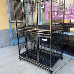 37” Double Stack Kennels