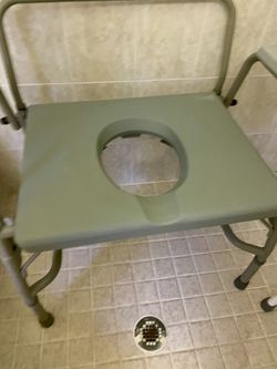 Shower Stool Or Bedside Commode, C-large