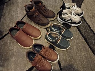 Boys shoes size 6 and 9