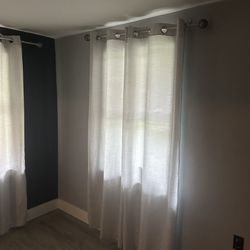 Curtain And Rod Set