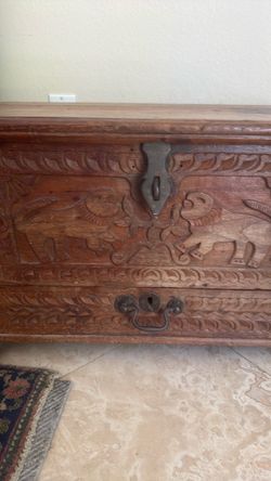 Gorgeous antique wood furniture/chest