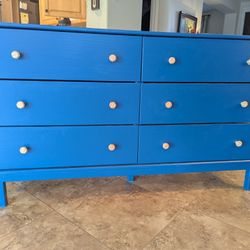 Blue Trava Ikea Dresser