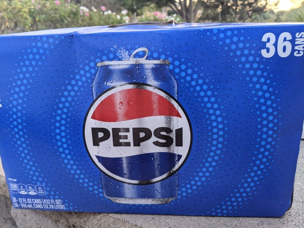 36 Pack Pepsi
