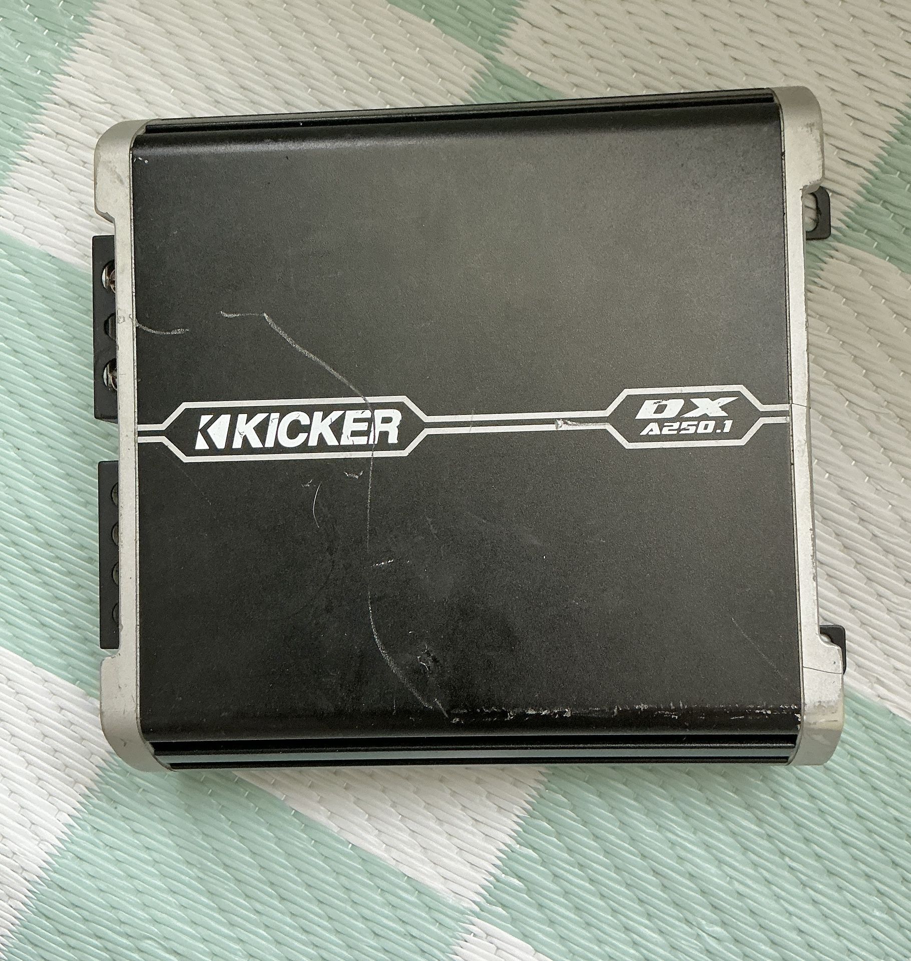 Kicker 250 Watts MONO Class D Power Car Audio Amplifier DXA250.1