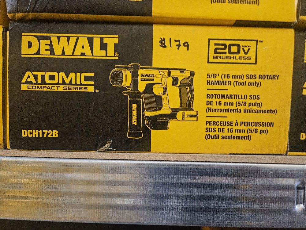 Dewalt 20v Max 5/SDS Rotary Hammer Tool Only 