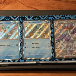 3 Card Pokemon Holder Display 