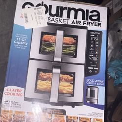 Gourmia Dual Basket Air Fryer 