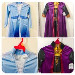 Frozen 2 Elsa and Anna Dresses