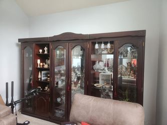 German Shrunk and China Cabinet