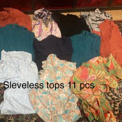 Huge Lot Of Women’s Clothes Size Mostly 2X, Dresses, Tops, Bottoms 80+ Items 
